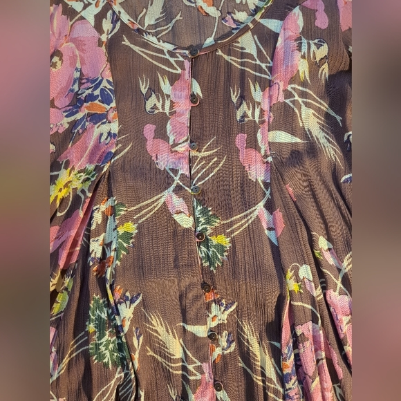 O'NEILL boho style floral DRESS - Picture 4 of 5